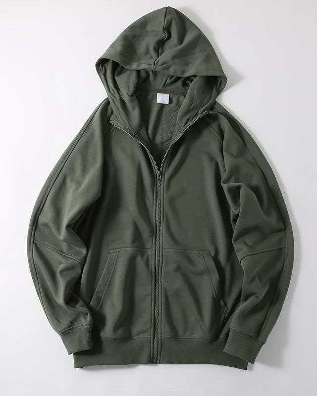 Enhyphen Jay Inspired Olive Green Hooded Jacket