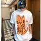Oversized Tiger Print T-shirt