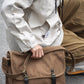BTS RM Inspired Brown Messenger Canvas Bag