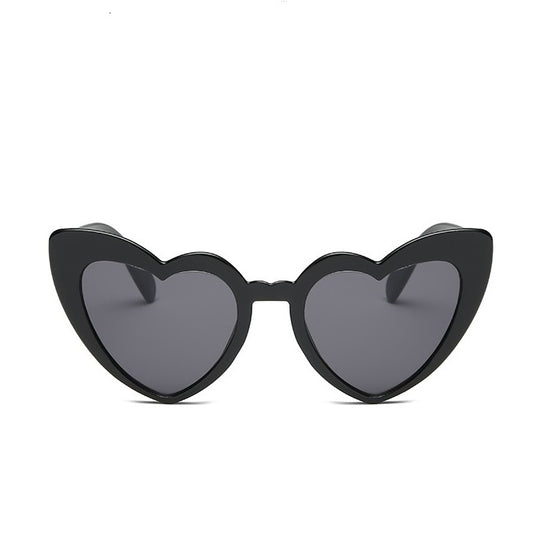 Blackpink Rosé-Inspired Black Heart-Shaped Glasses