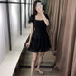 Blackpink Rose Inspired Black Sequined Mini Dress