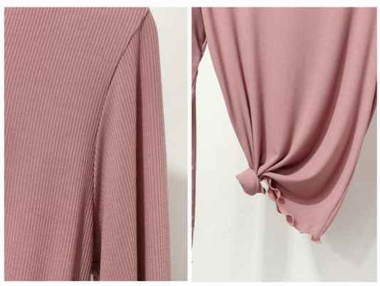 Rose Pink Slim Fit Sweater