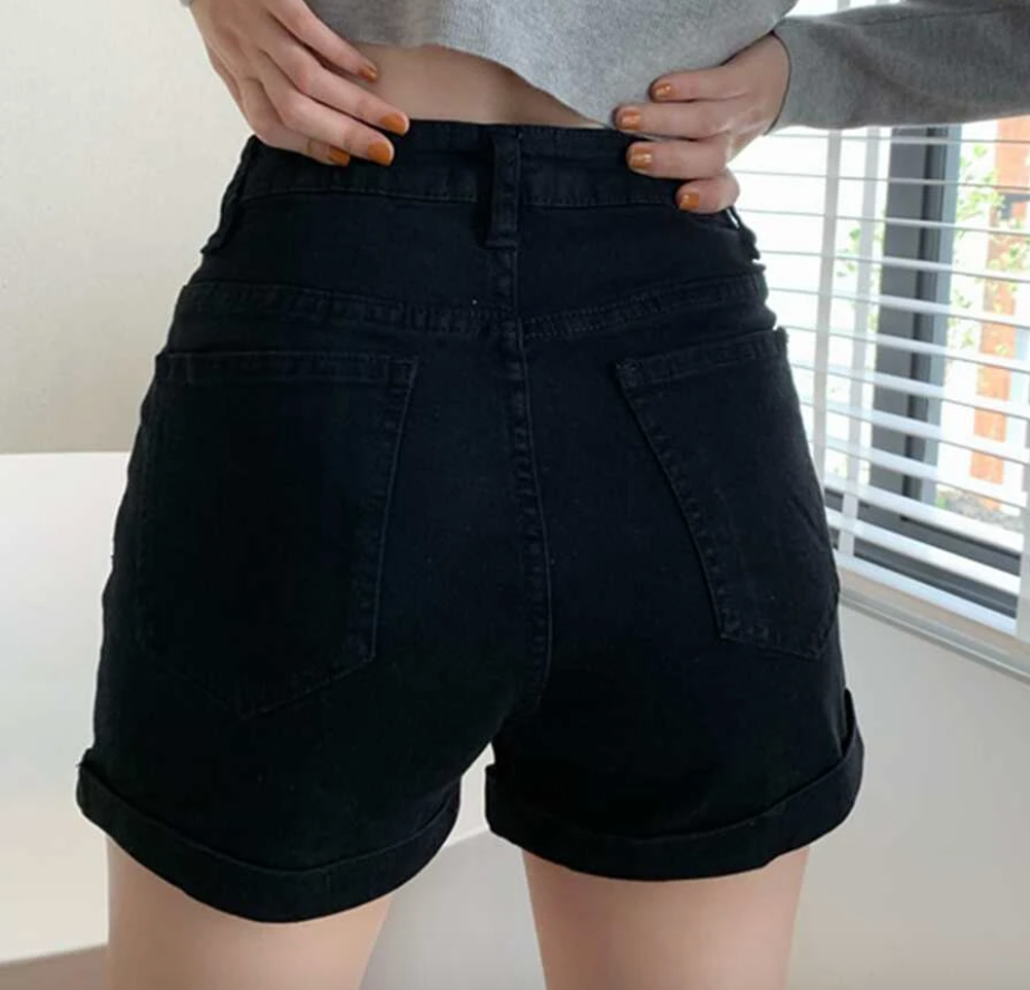 Premium Embellished Star Studded Jean Shorts | Nasty Gal