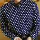 Stray Kids Seungmin Inspired Polka Dot Long Sleeve Shirt