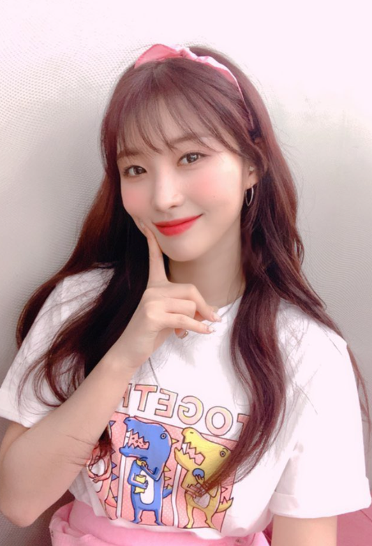 Everglow Sihyeon Inspired White "Together" T-Shirt