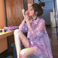 BTS Suga Inspired Lilac Sparkling Shirt