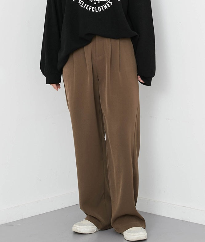 BTS Taehyung Inspired Brown Suit Pants