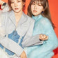 Red Velvet Wendy Inspired Light Blue High Collar Long Sweater