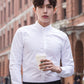 NCT Hendery Inspired White Band Collar Shirt