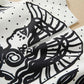 Blackpink Jisoo Inspired White Roman Print Dress