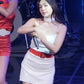 Red Velvet Joy Inspired White Sling Bodycon Dress