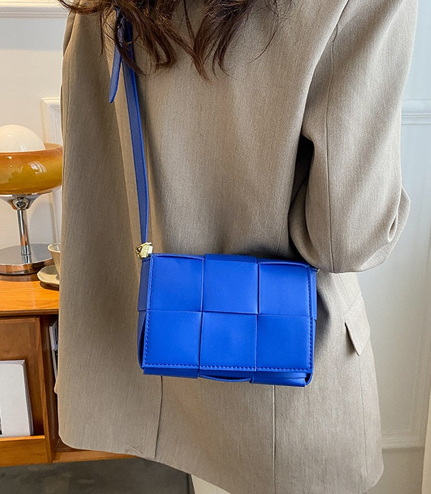 Our Beloved Summer Kook Yeon Su Inspired Blue Woven Bag