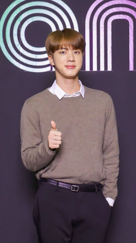 BTS Jin Inspired Men's Round Neck Sweater
