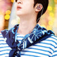 BTS Jin Inspired Blue Stripes Round Neck Pullover
