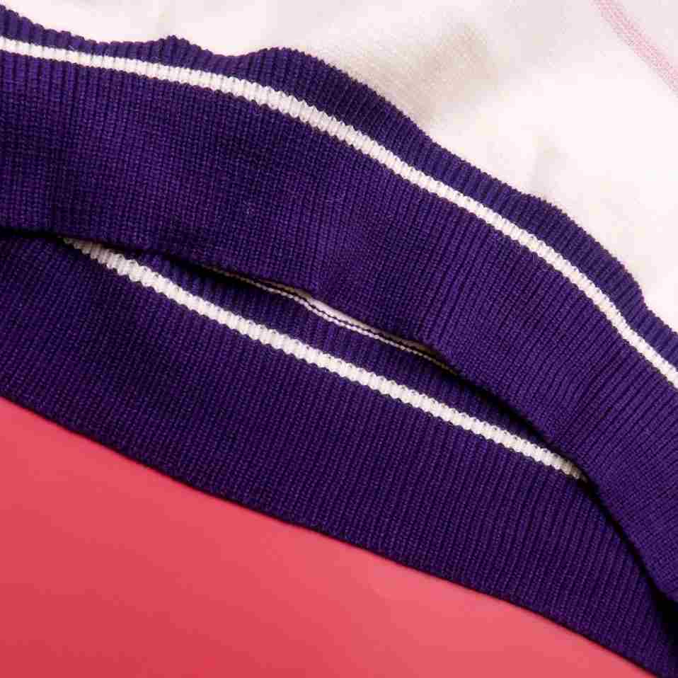 BTS Jimin-Inspired Purple Stripe Sweater