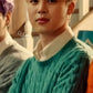 BTS Jimin Inspired Green Knitted Pullover