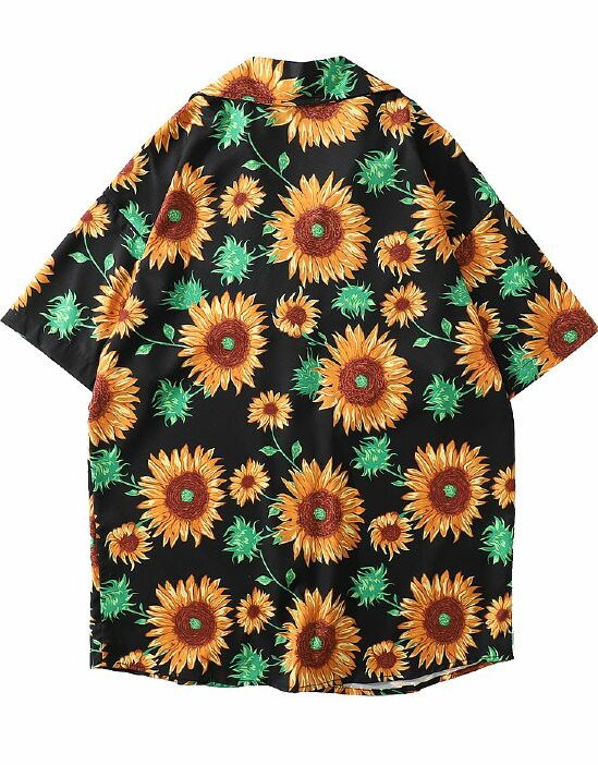 BTS Taehyung Inspired Sunflower Shirt