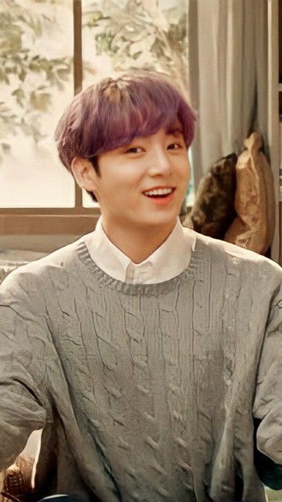 BTS Jungkook Inspired Grey Knitted Pullover