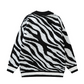 Enhyphen Sunoo Inspired Zebra Style Wool Sweater