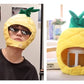 TXT Beomgyu Inspired Pineapple Plush Hat